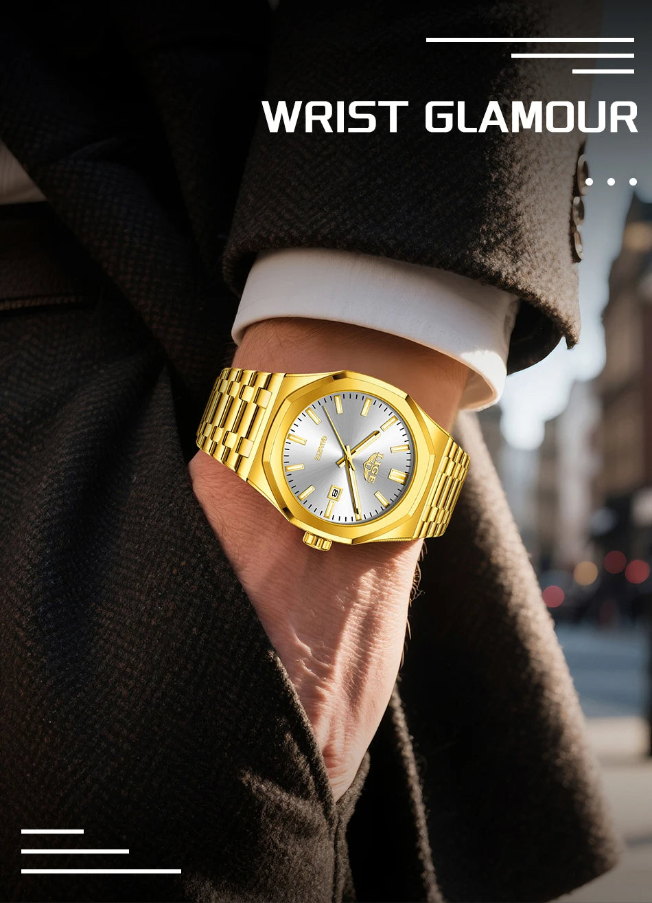 LIGE Top Luxury Quartz Watch