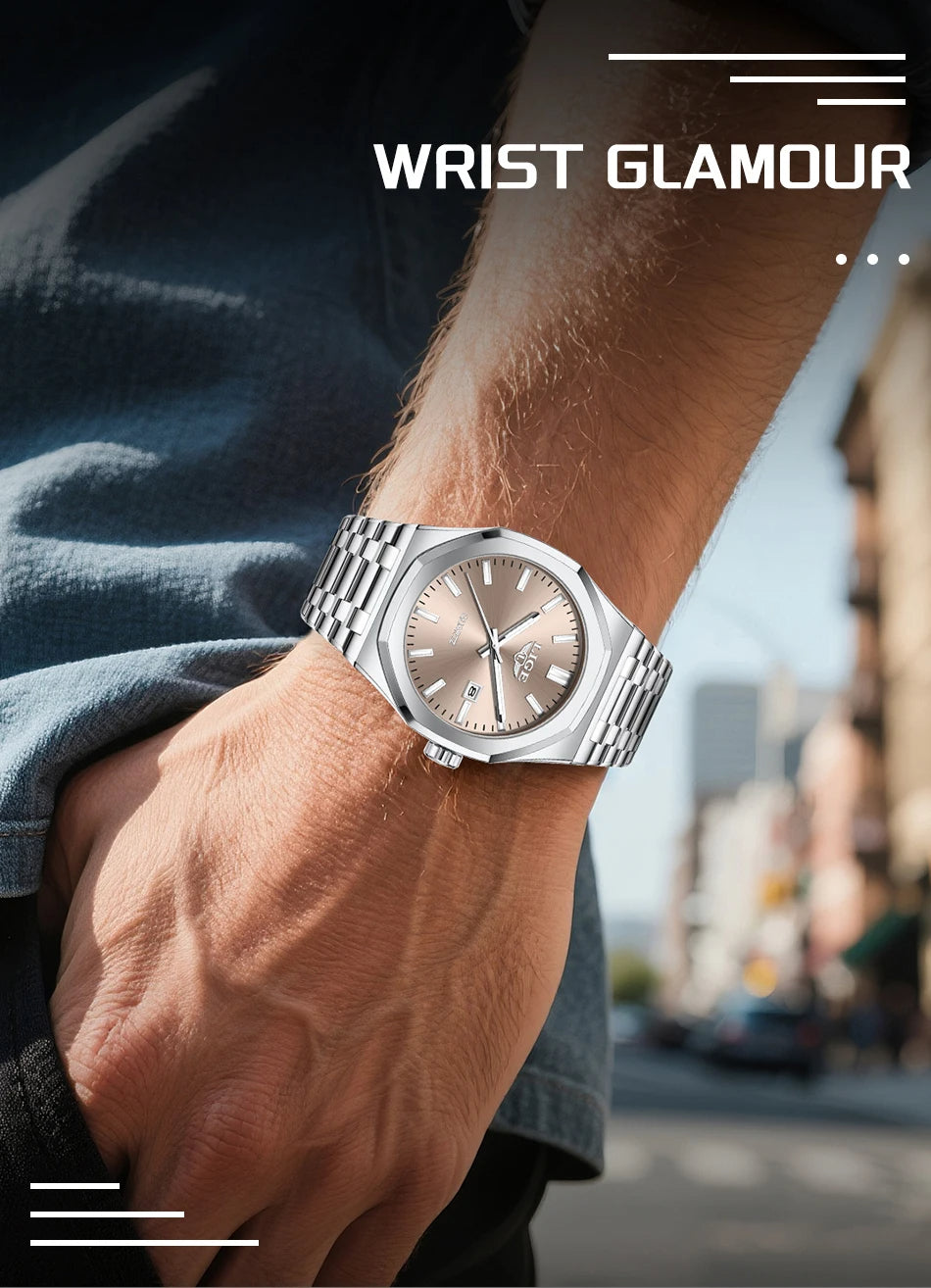 LIGE Top Luxury Quartz Watch