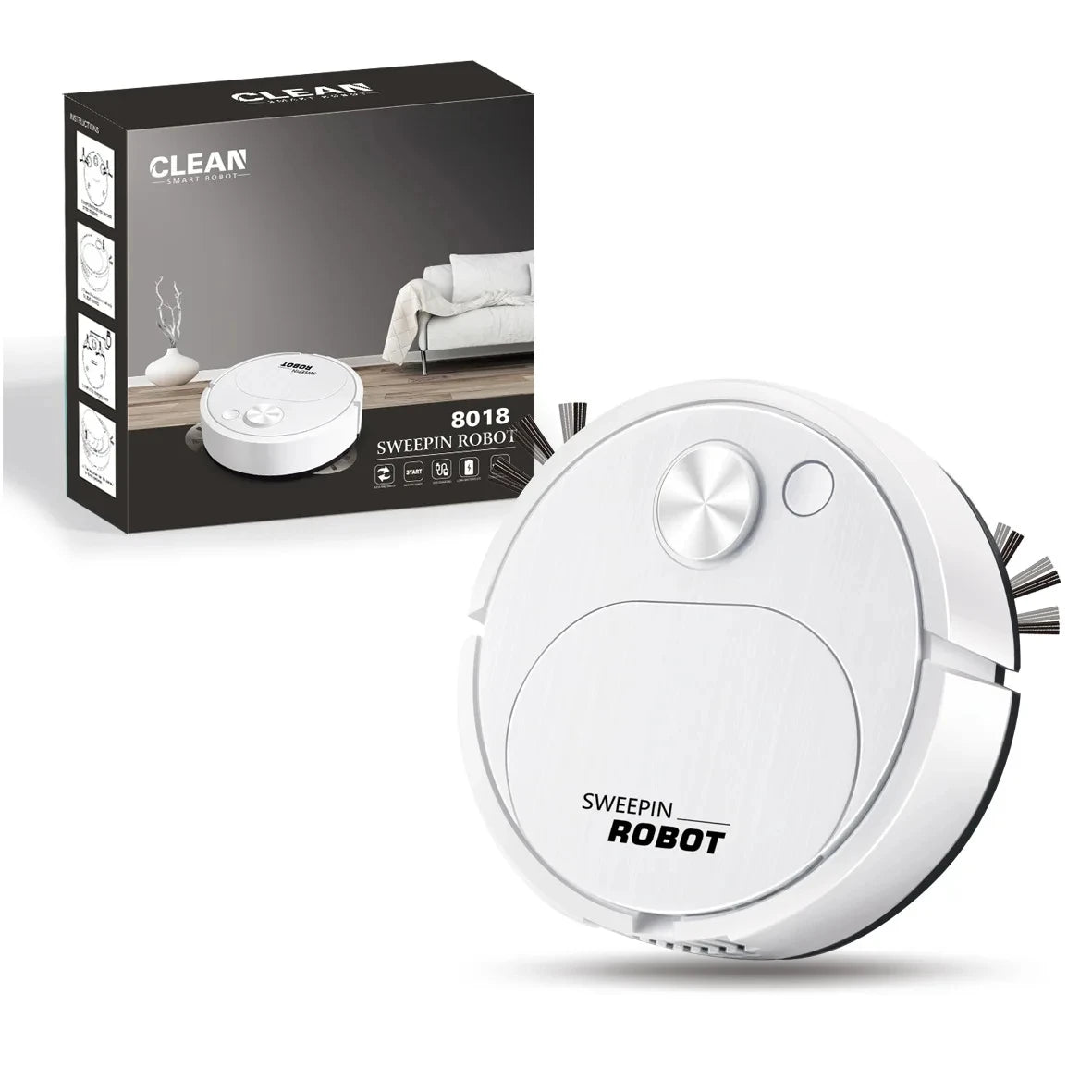 Wireless Smart Robot Vacuum