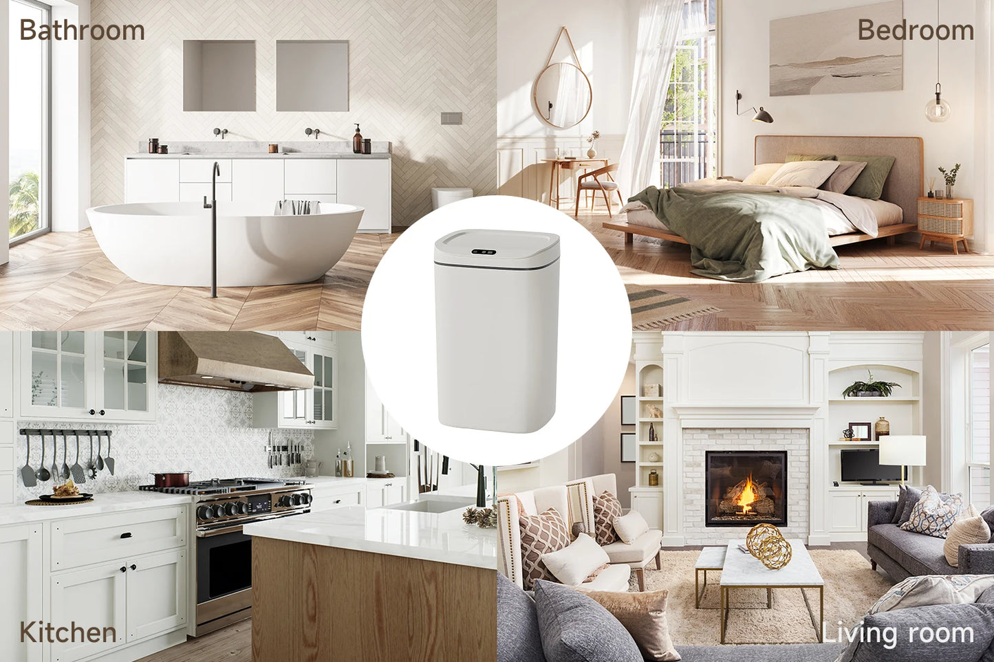 Premium Smart Motion Sensor Trash Can