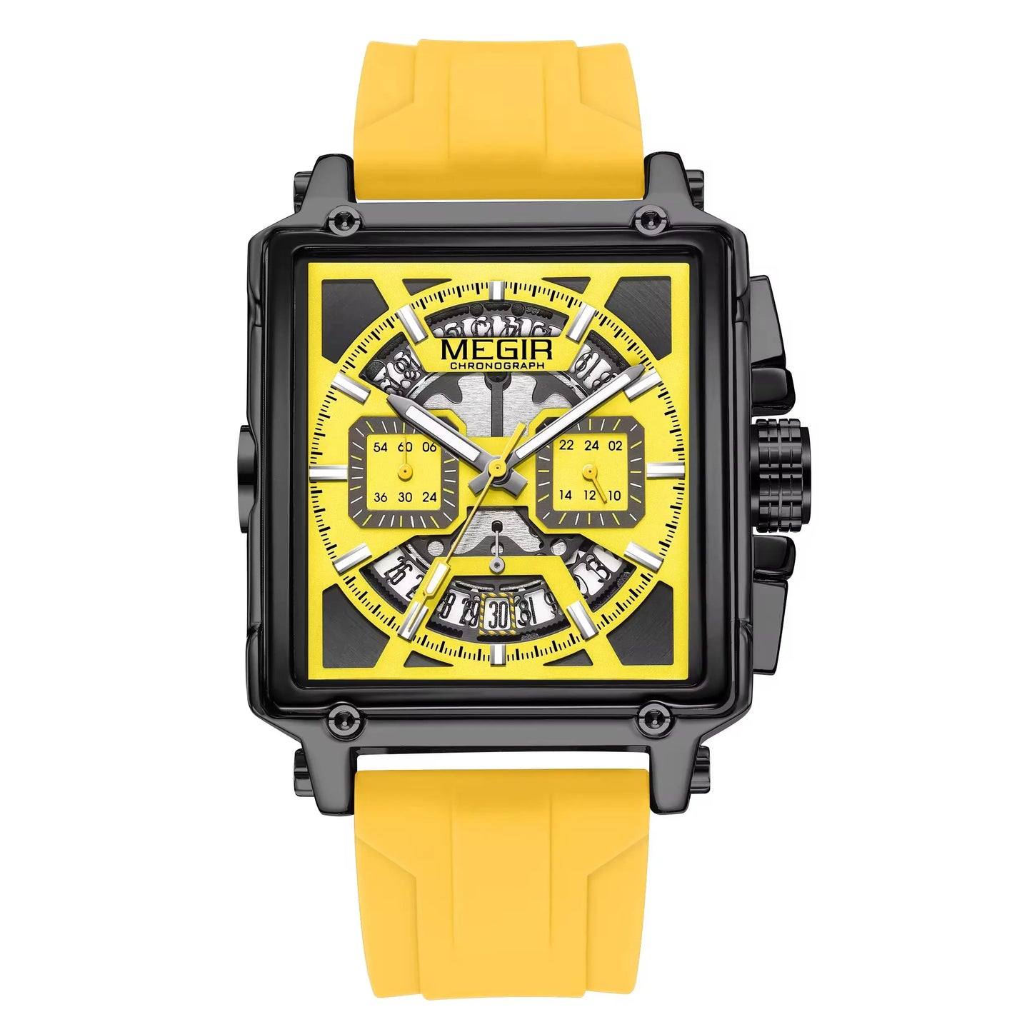 Valtrix™ - Luxury Square Chronograph Watch