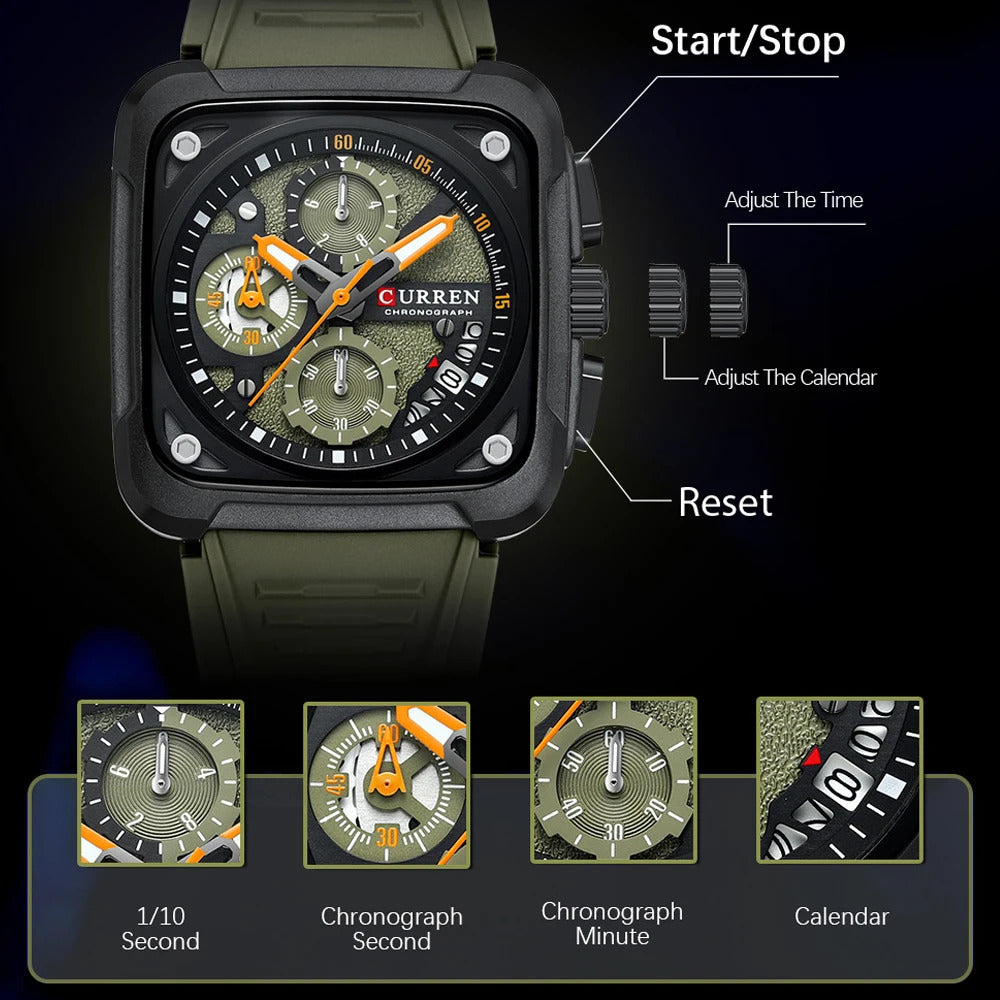 CURREN MILI WATCH