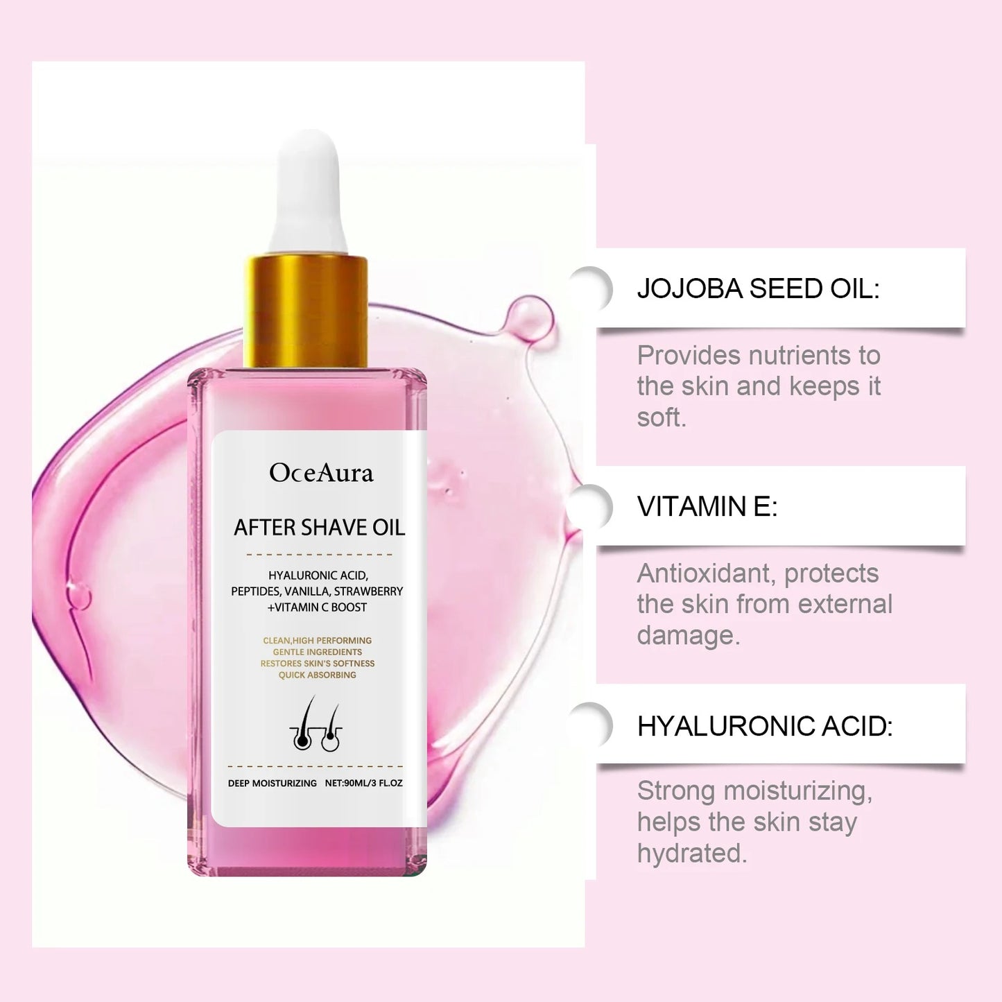 TIMSMILE® OceAura Strawberry Vanilla Oil