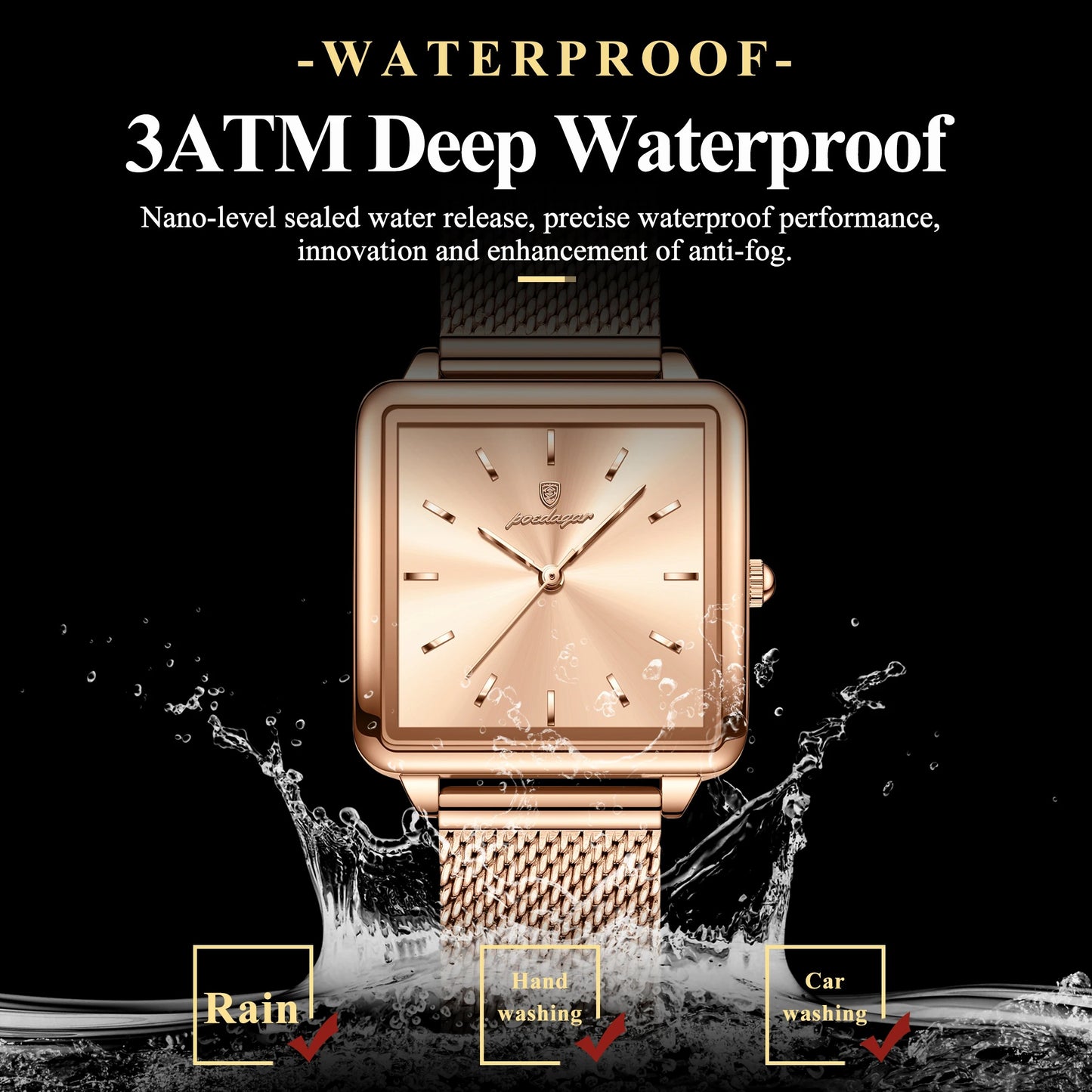Women's Fashion Stylish Retro Waterproof Watch