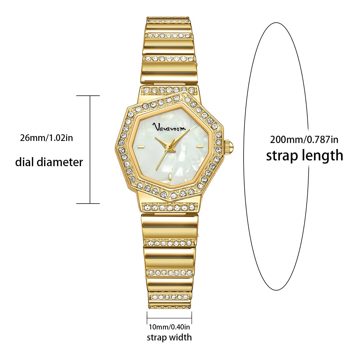 Women's Fashion Stylish Retro Waterproof Watch