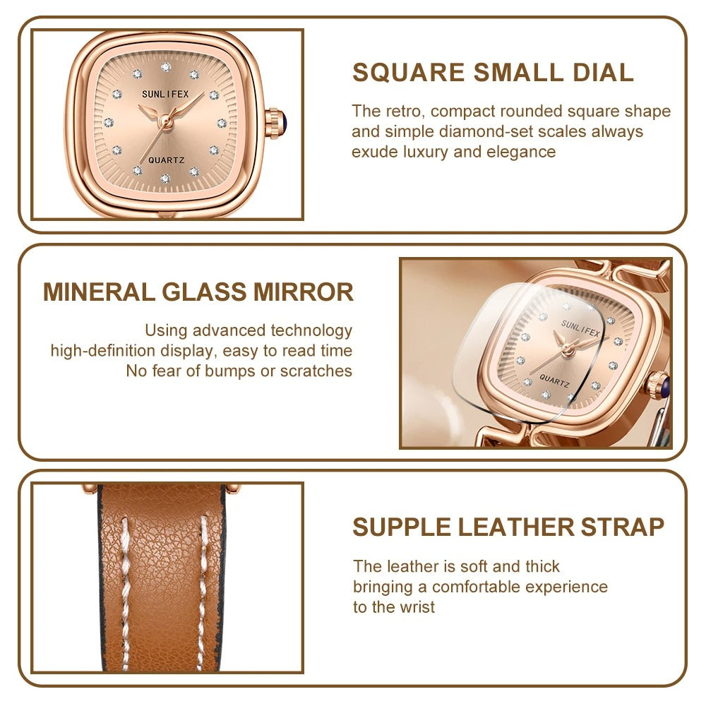 Women's Fashion Stylish Retro Waterproof Watch