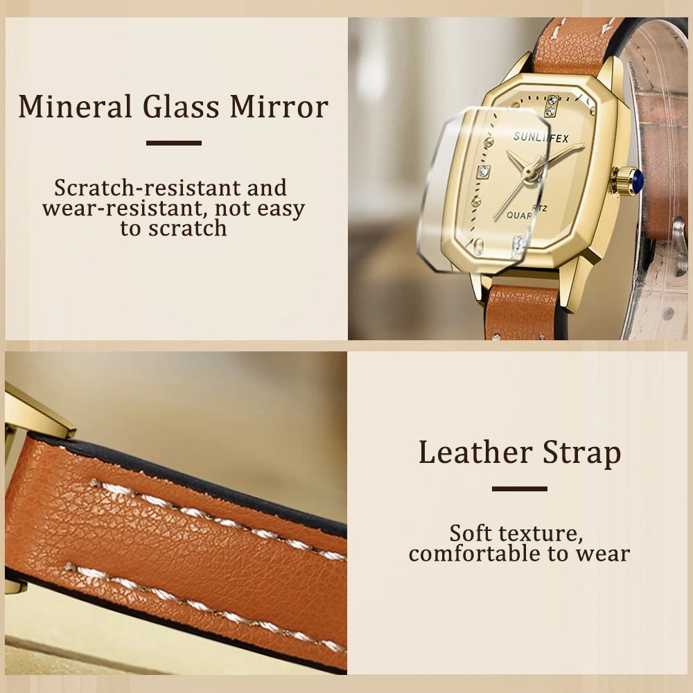 Women's Fashion Stylish Retro Waterproof Watch