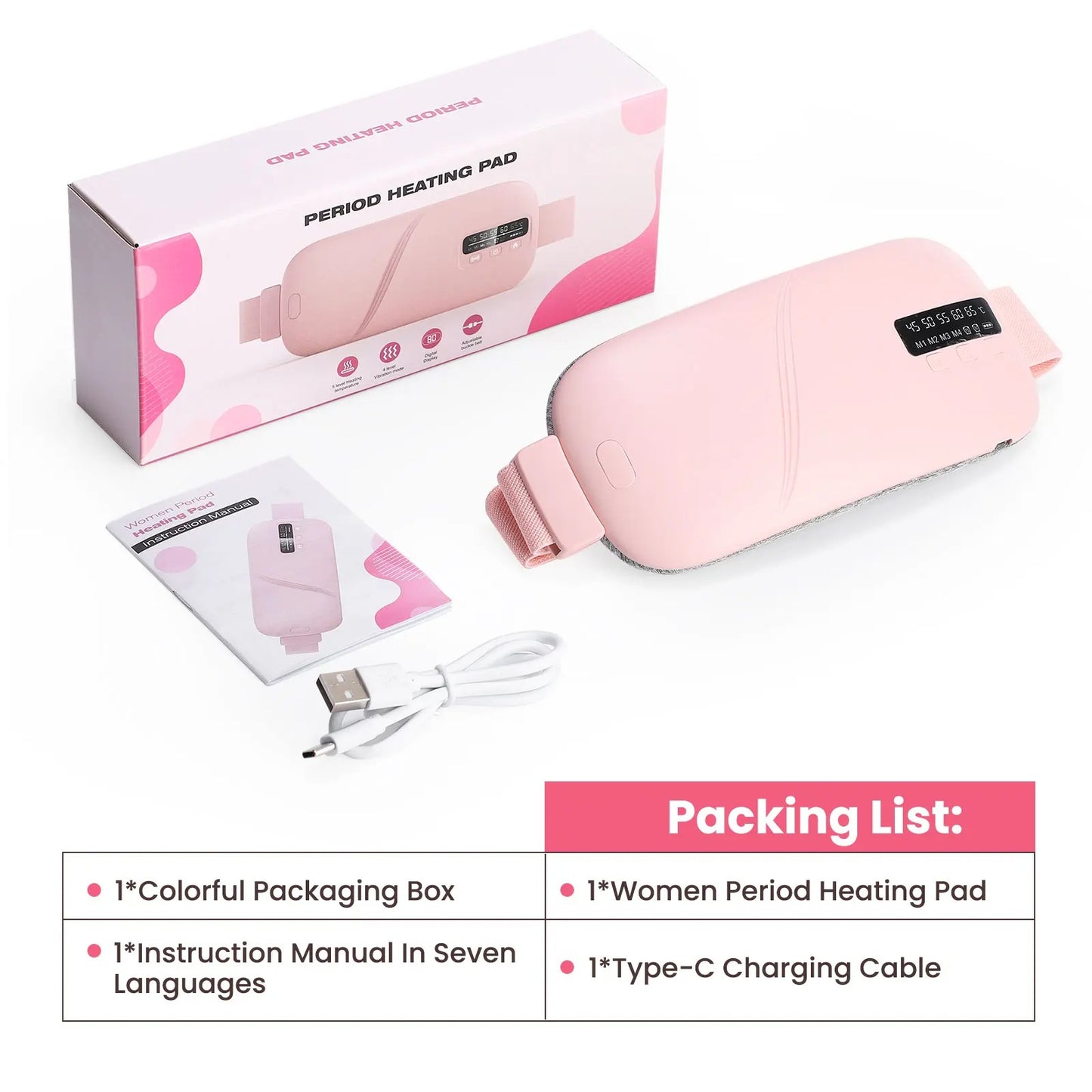 TIMSMILE MENSTRUAL HEATING PAD
