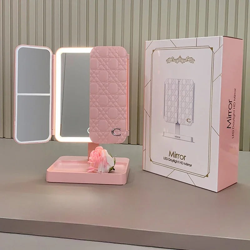 TIMSMILE LED MAKEUP MIRROR