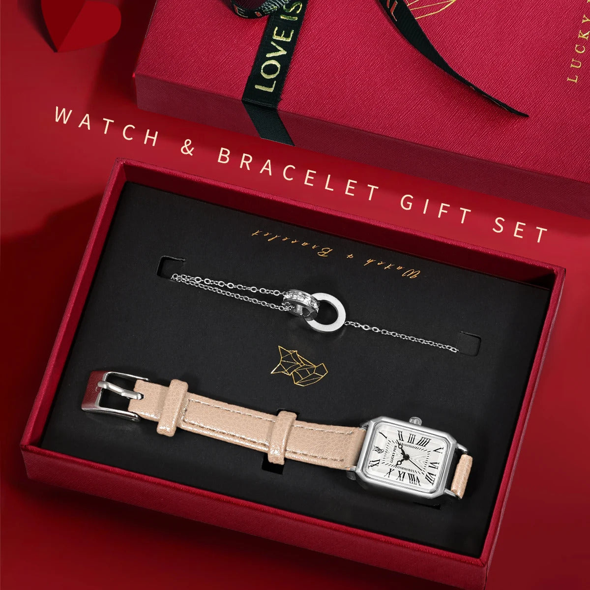 Hela | Women Watch + Bracelet Gift Set