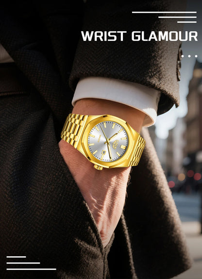 LIGE Top Luxury Quartz Watch