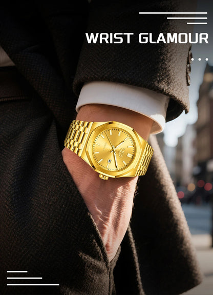 LIGE Top Luxury Quartz Watch