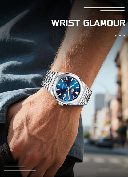 LIGE Top Luxury Quartz Watch