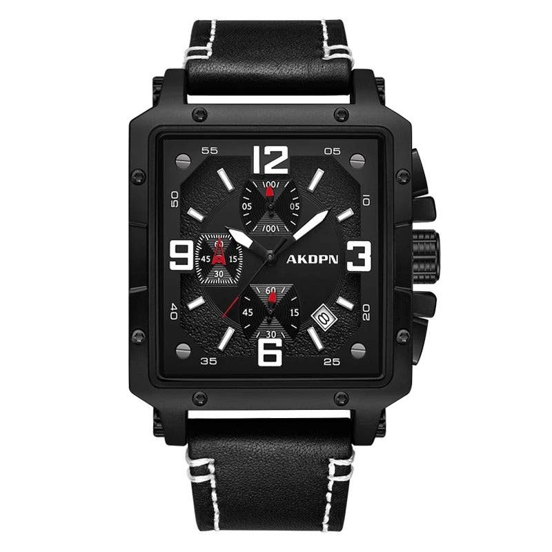 Arvello™ - Luxury Square Chronograph Watch