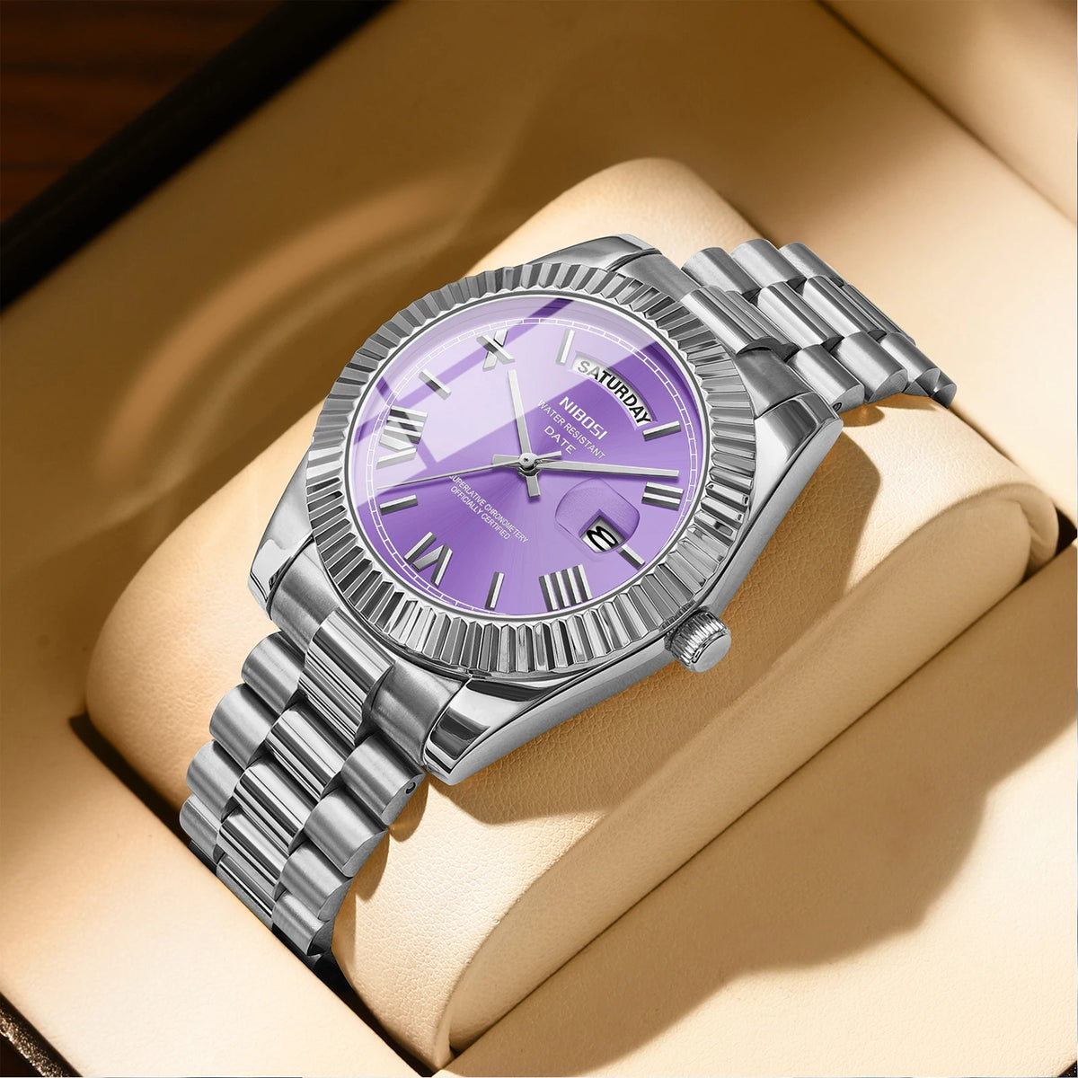 Auremont™ - Classic Luxury Steel Watch