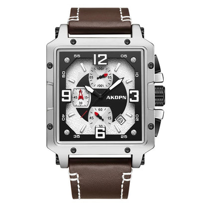 Arvello™ - Luxury Square Chronograph Watch
