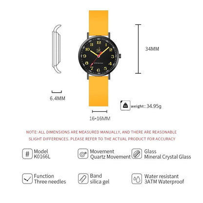 Solvéra™ - Fashion Silicone Quartz Watch