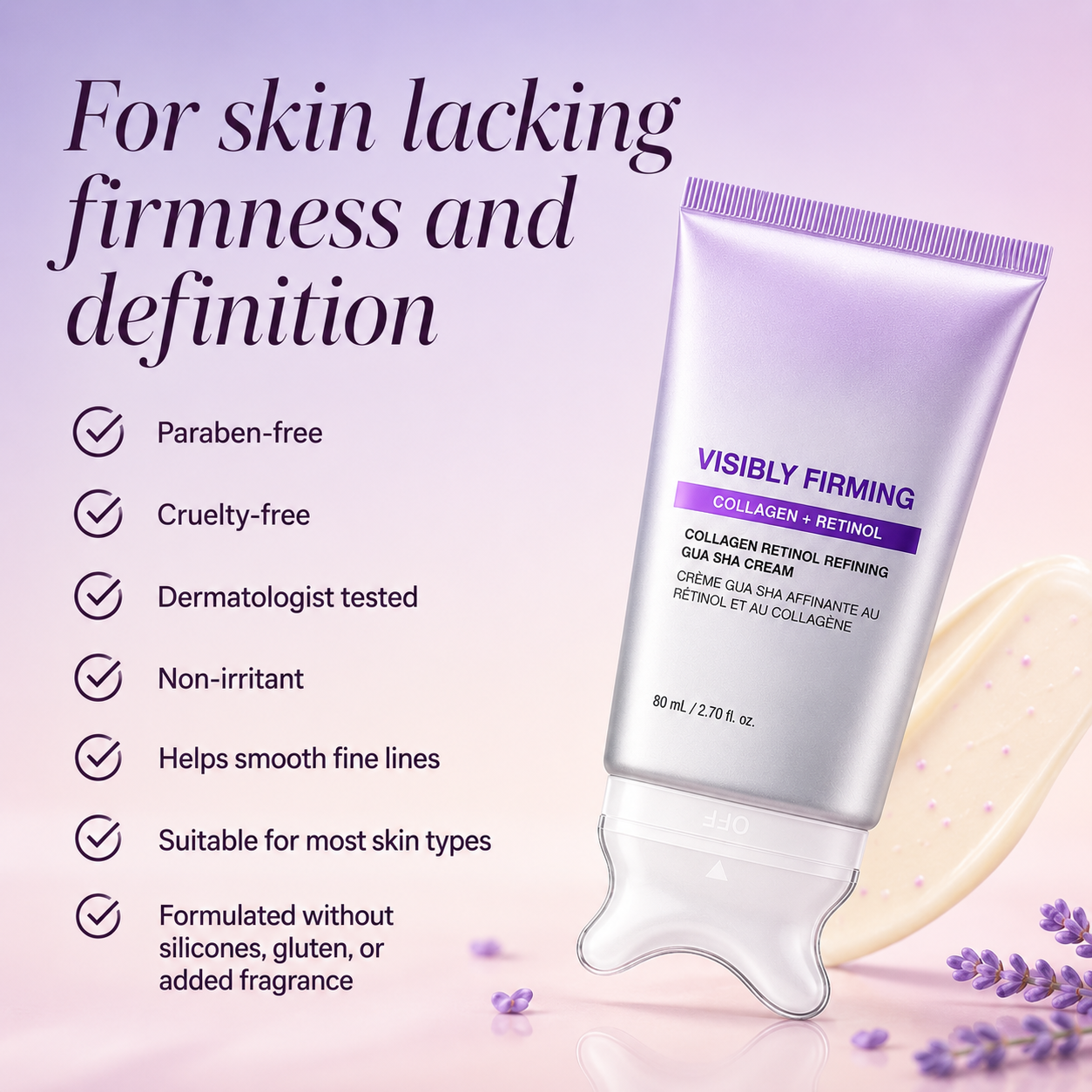 LumiLift™ - Retinol Collagen Gua Sha Neck Cream