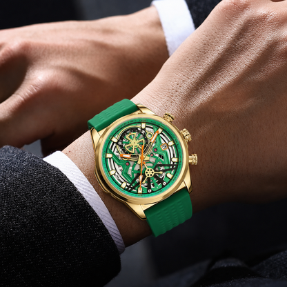 Zenvor™ - Luxury Hollow Chronograph Watch