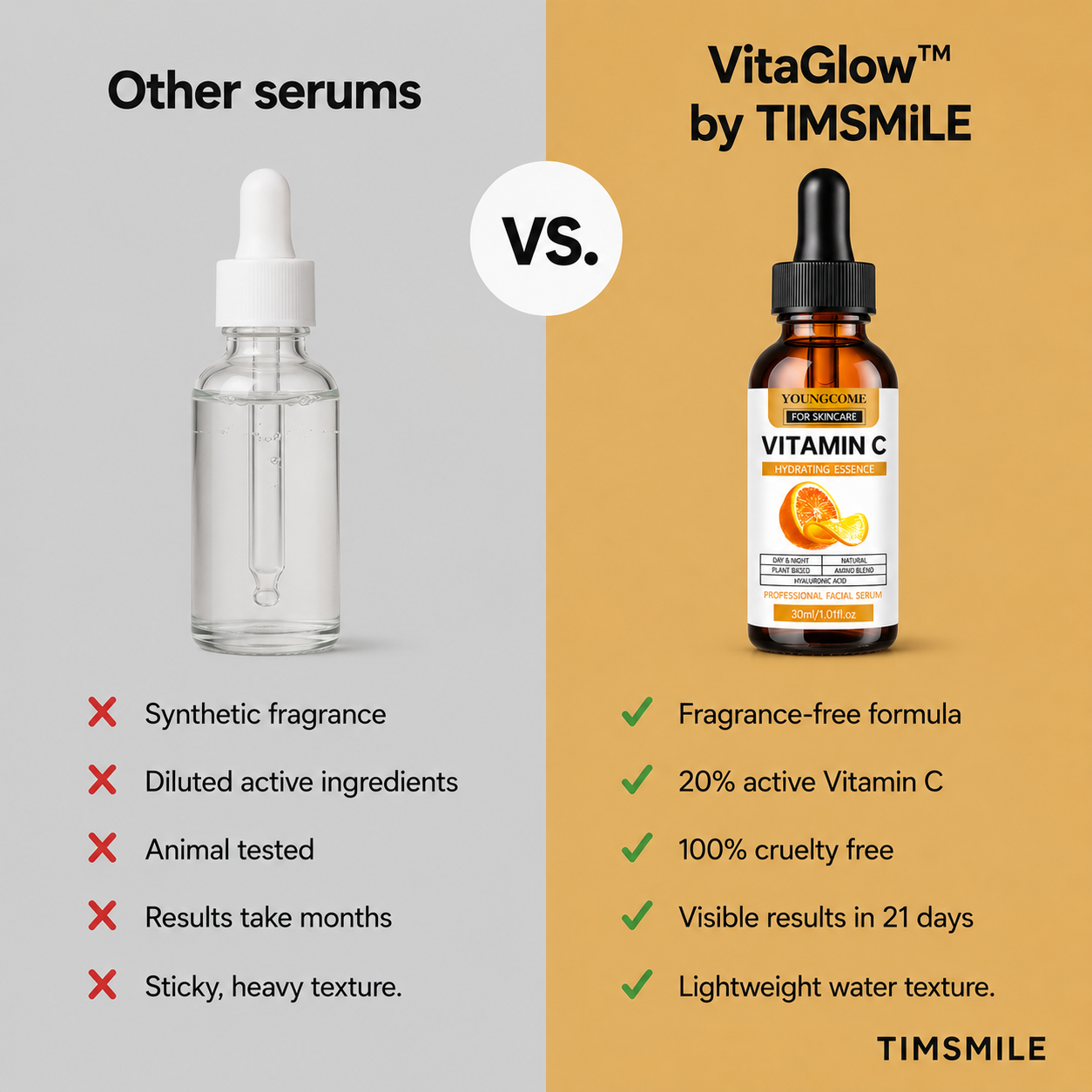 VitaGlow™- Anti-Wrinkle Serum with Vitamin C