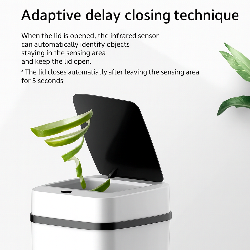 Smart Touchless Garbage Bin