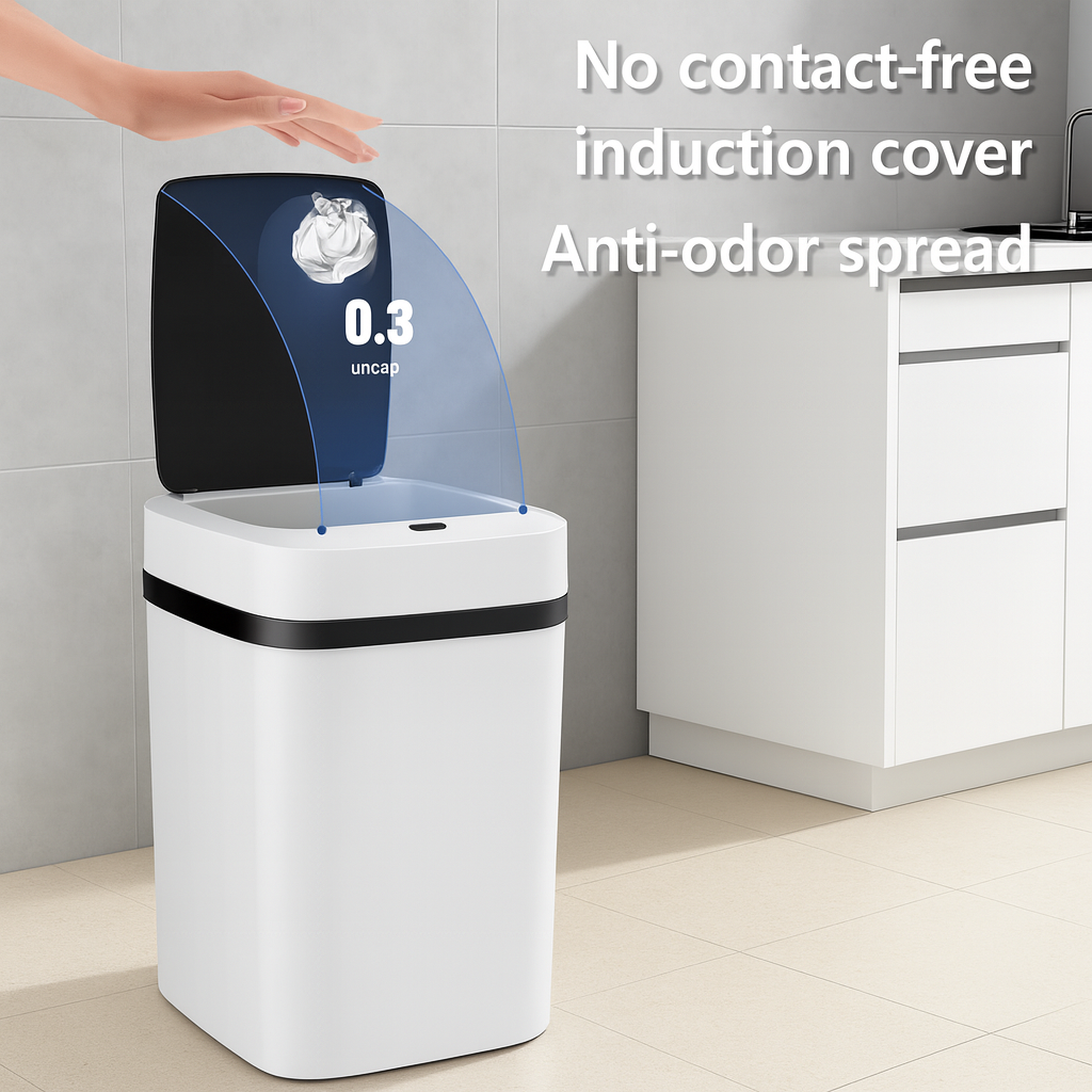 Smart Touchless Garbage Bin