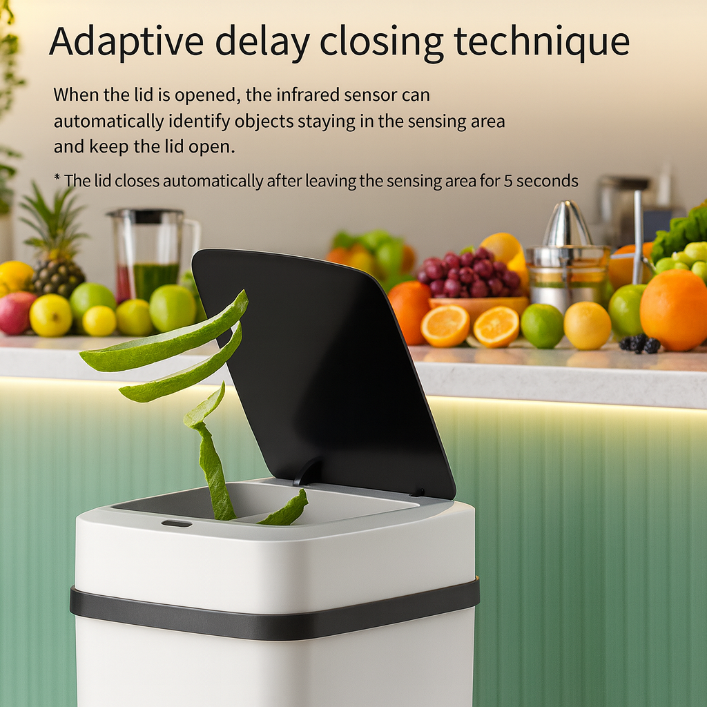 Smart Touchless Garbage Bin