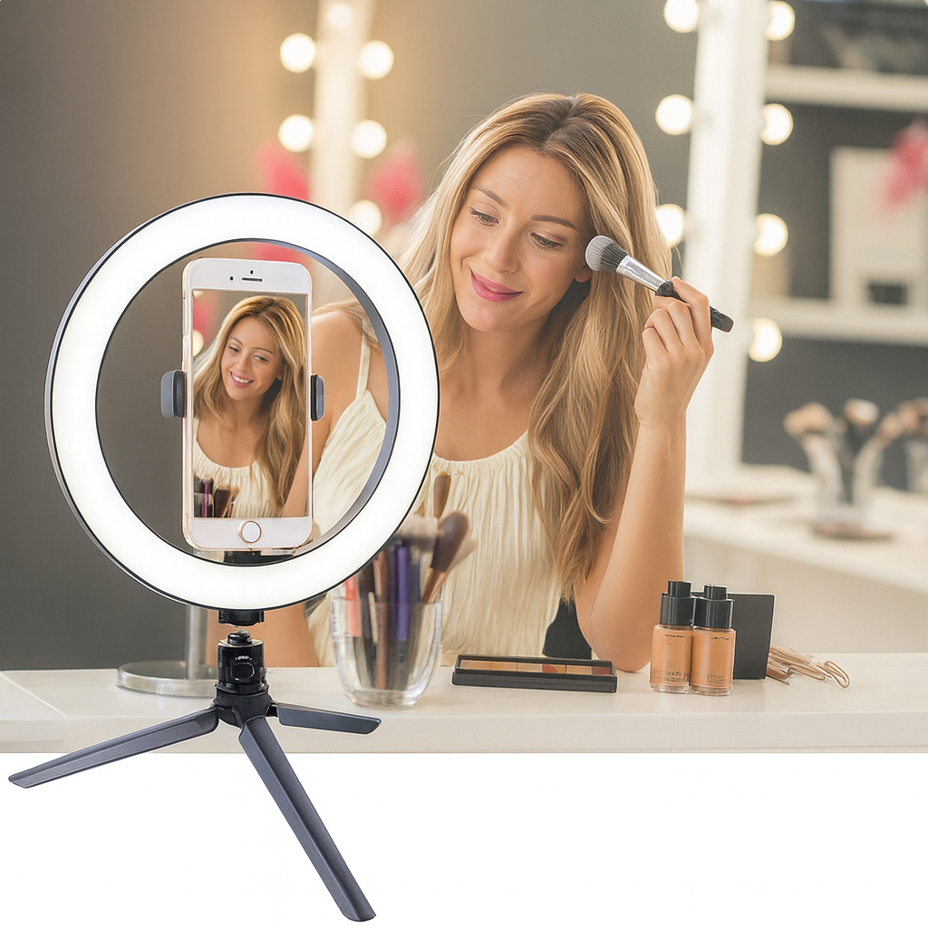 LED Selfie Ring Light With Tripod