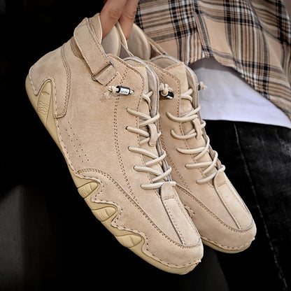 Velcro™ Boots | handcrafted genuine leather ankle sneaker
