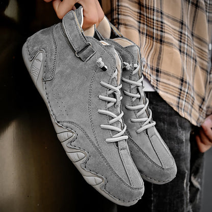 Velcro™ Boots | handcrafted genuine leather ankle sneaker