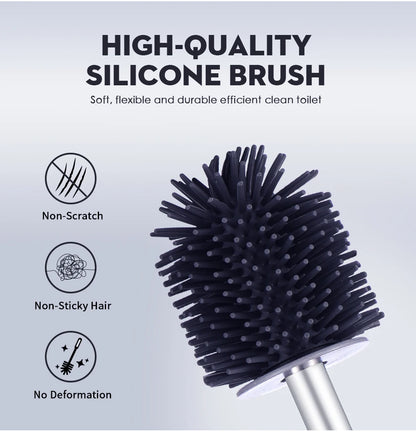 Silicone Toilet Cleaning Brush