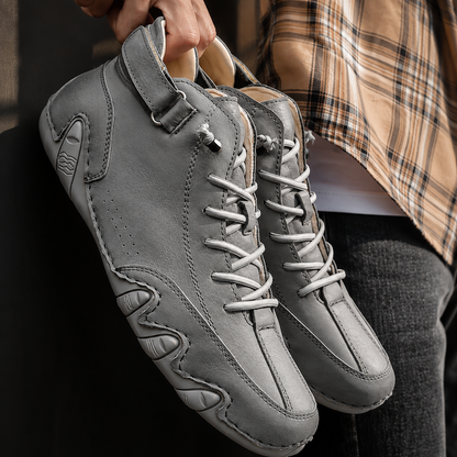 Velcro™ Boots | handcrafted genuine leather ankle sneaker
