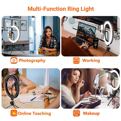 LED Selfie Ring Light With Tripod