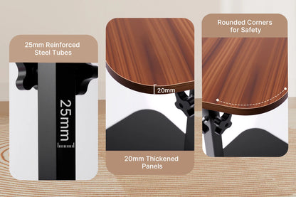 Modern 360° Swivel C-Shaped Side Table