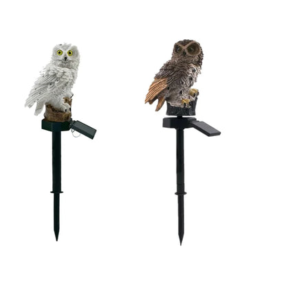 Solar Owl Garden Light
