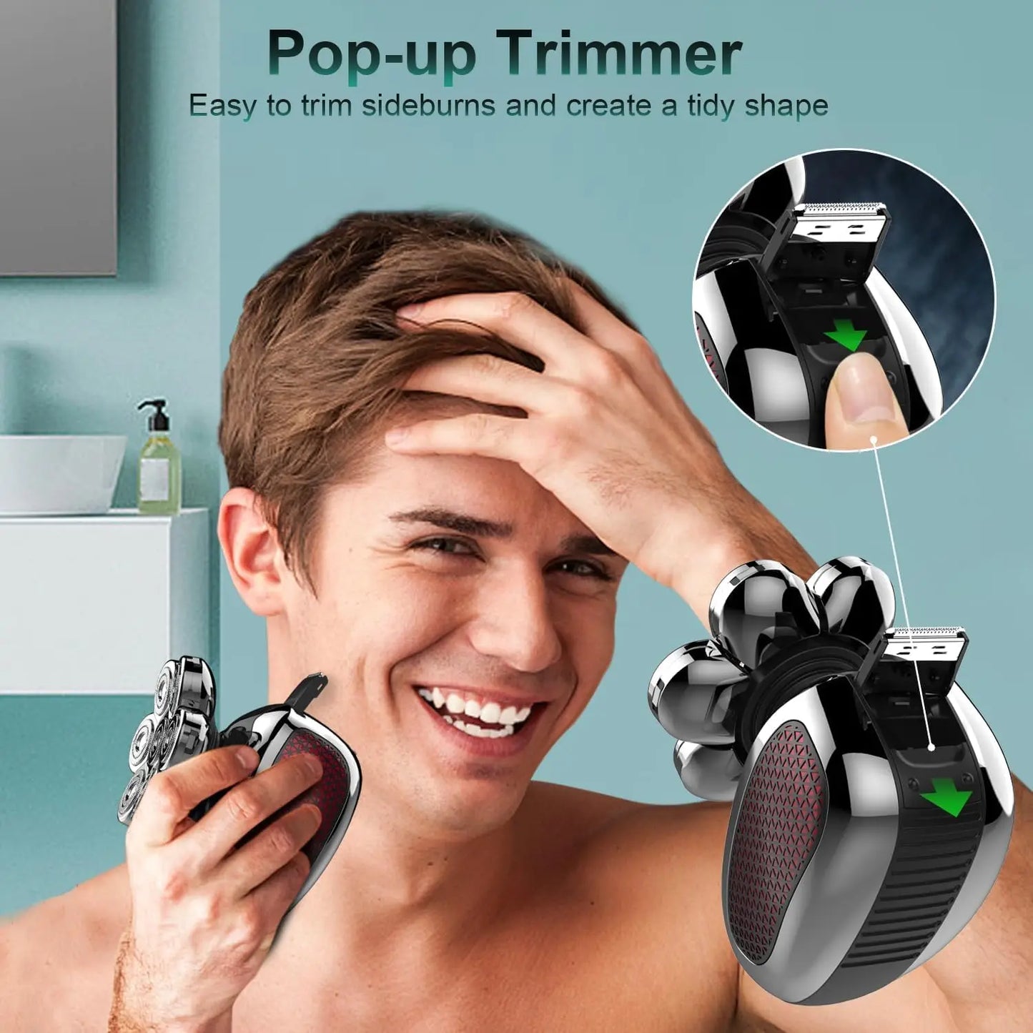 DAMMX™ 7-Blade Razor 5-in-one Multi-functional Electric Shaver