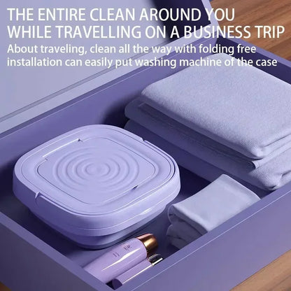 Portable 8L Foldable Washing Machine & Mini Spin Dryer