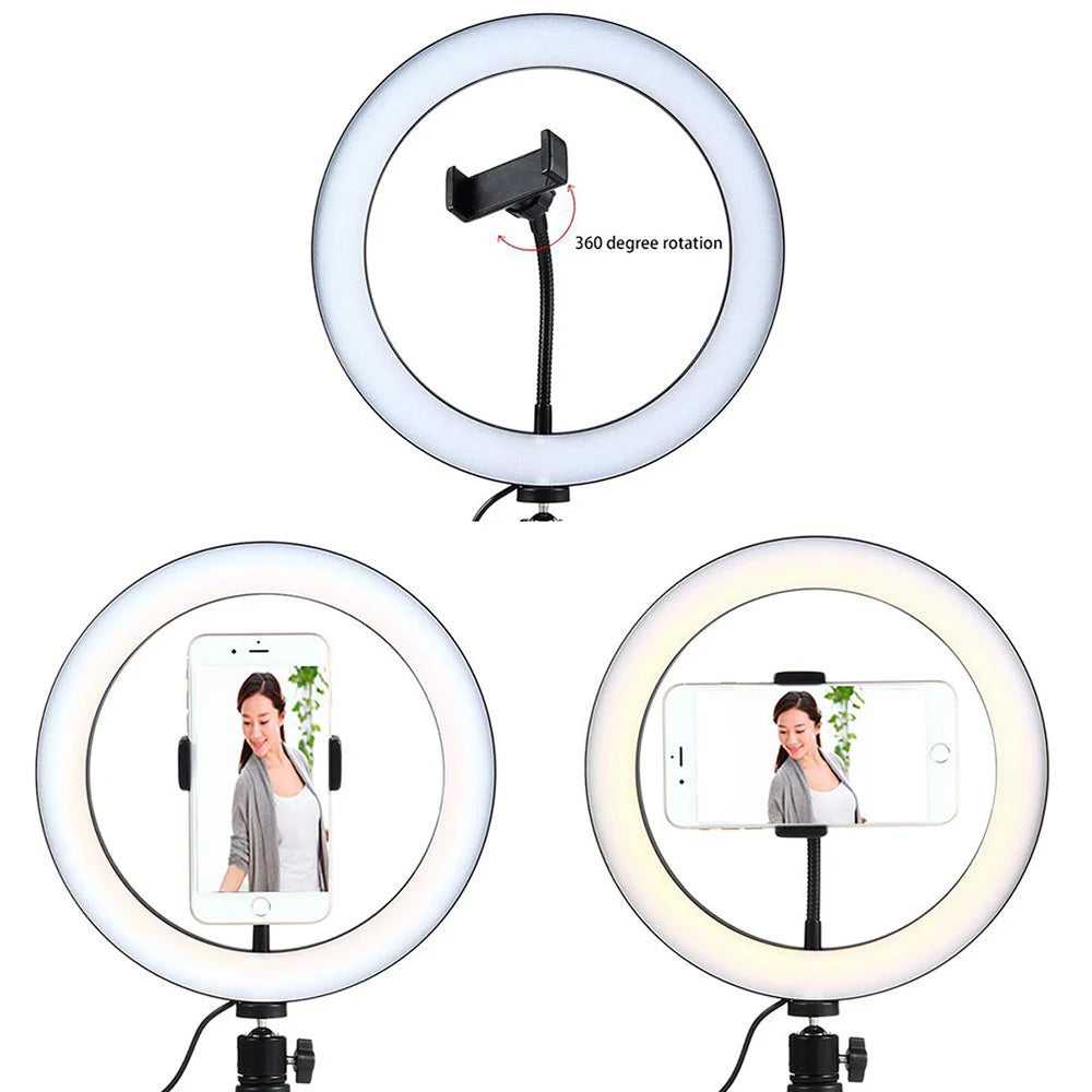 LED Selfie Ring Light With Tripod