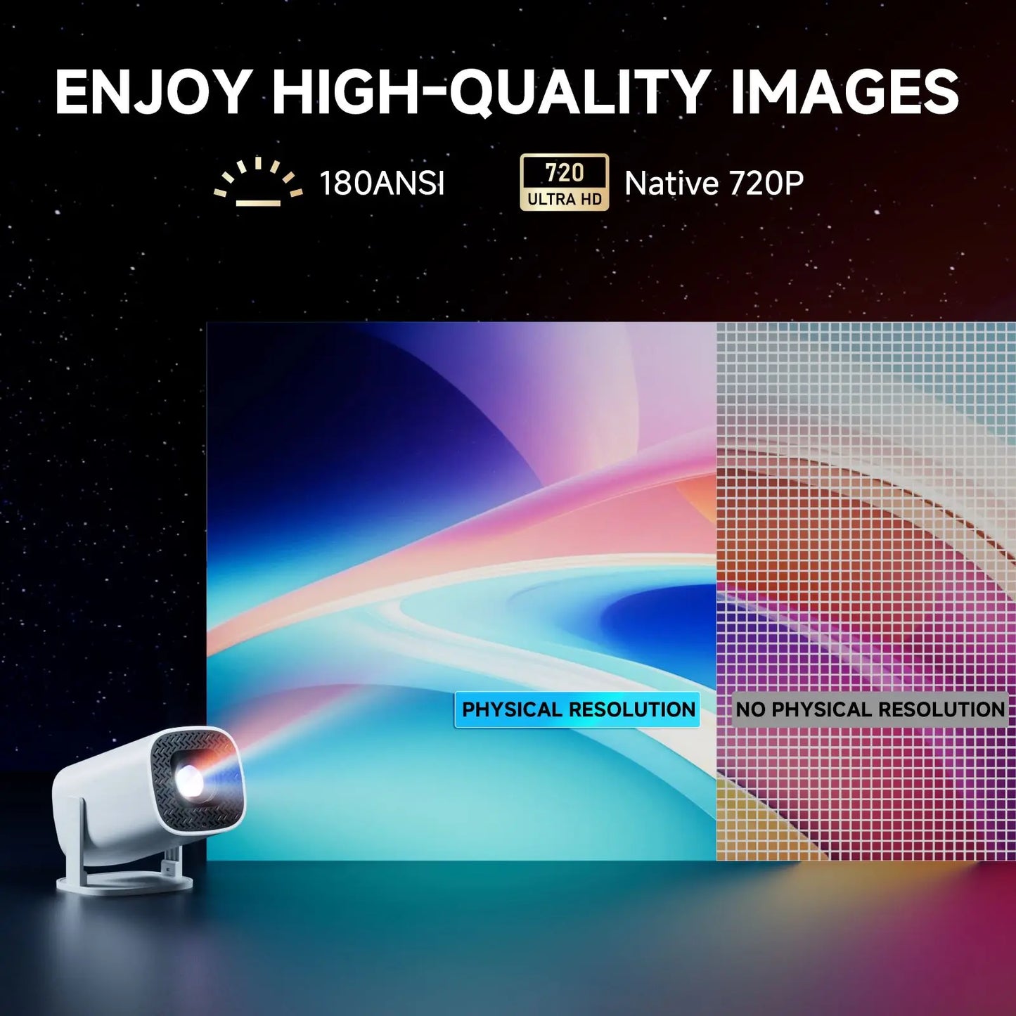 P30PRO Smart Mini Projector