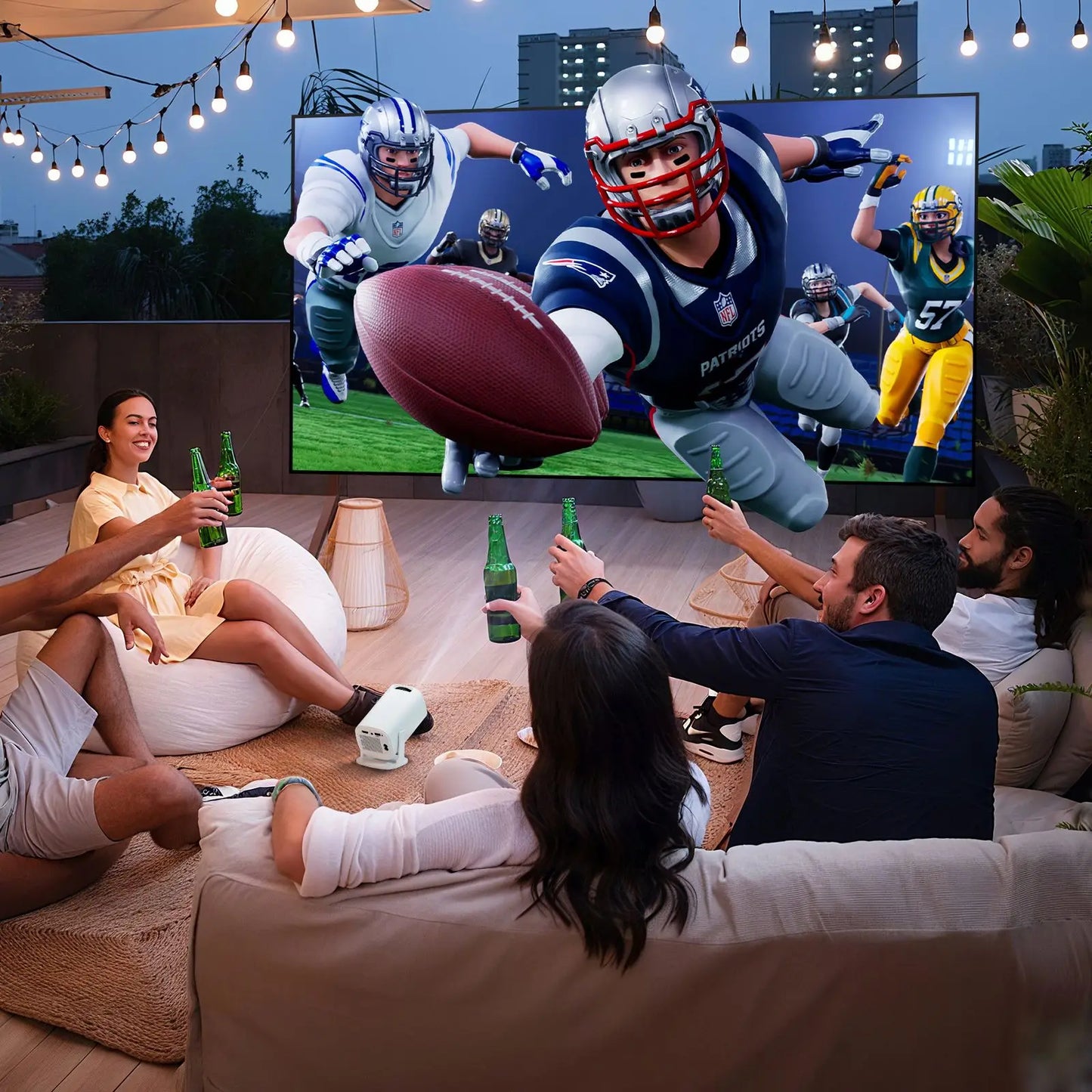 P30PRO Smart Mini Projector