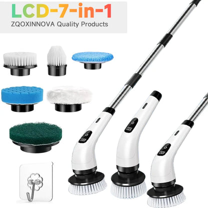 Electric Cordless Spin Scrubber