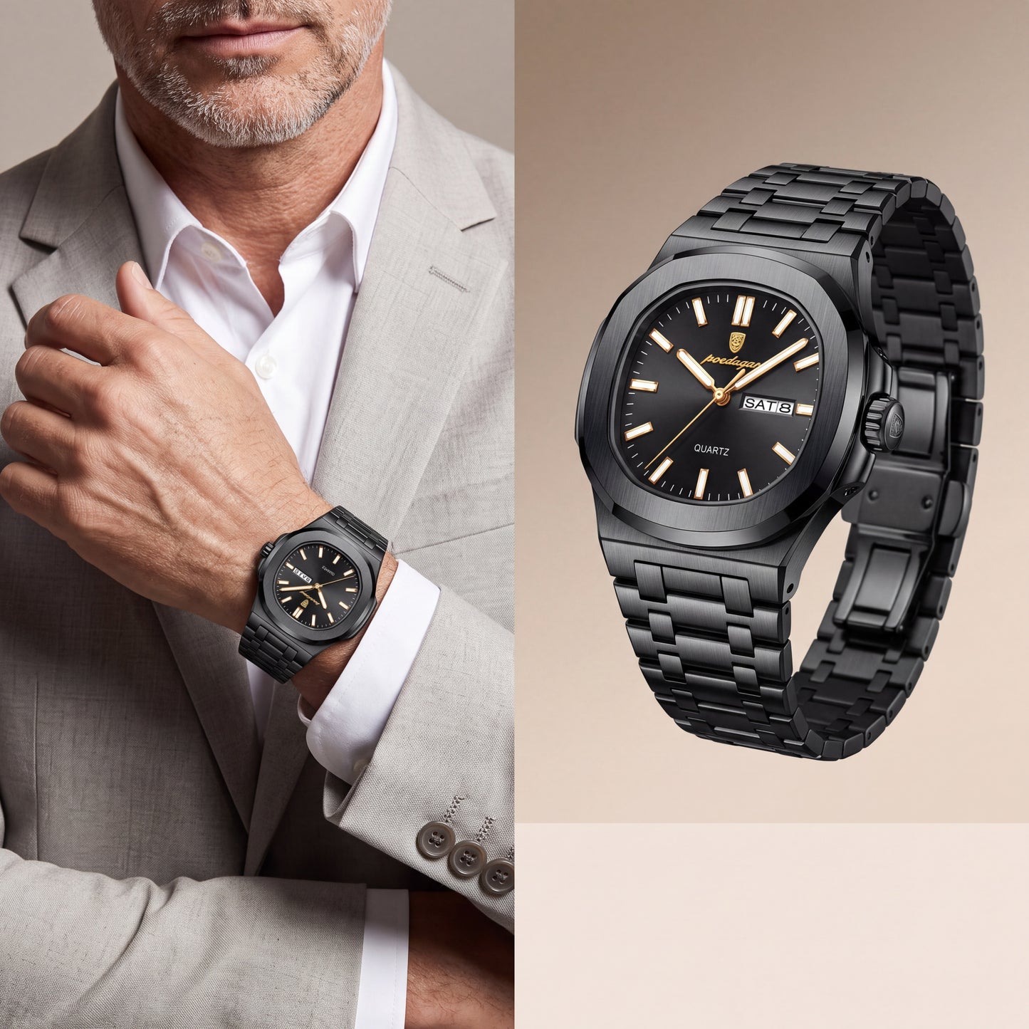 LIMOX Top Luxury Quartz Watch