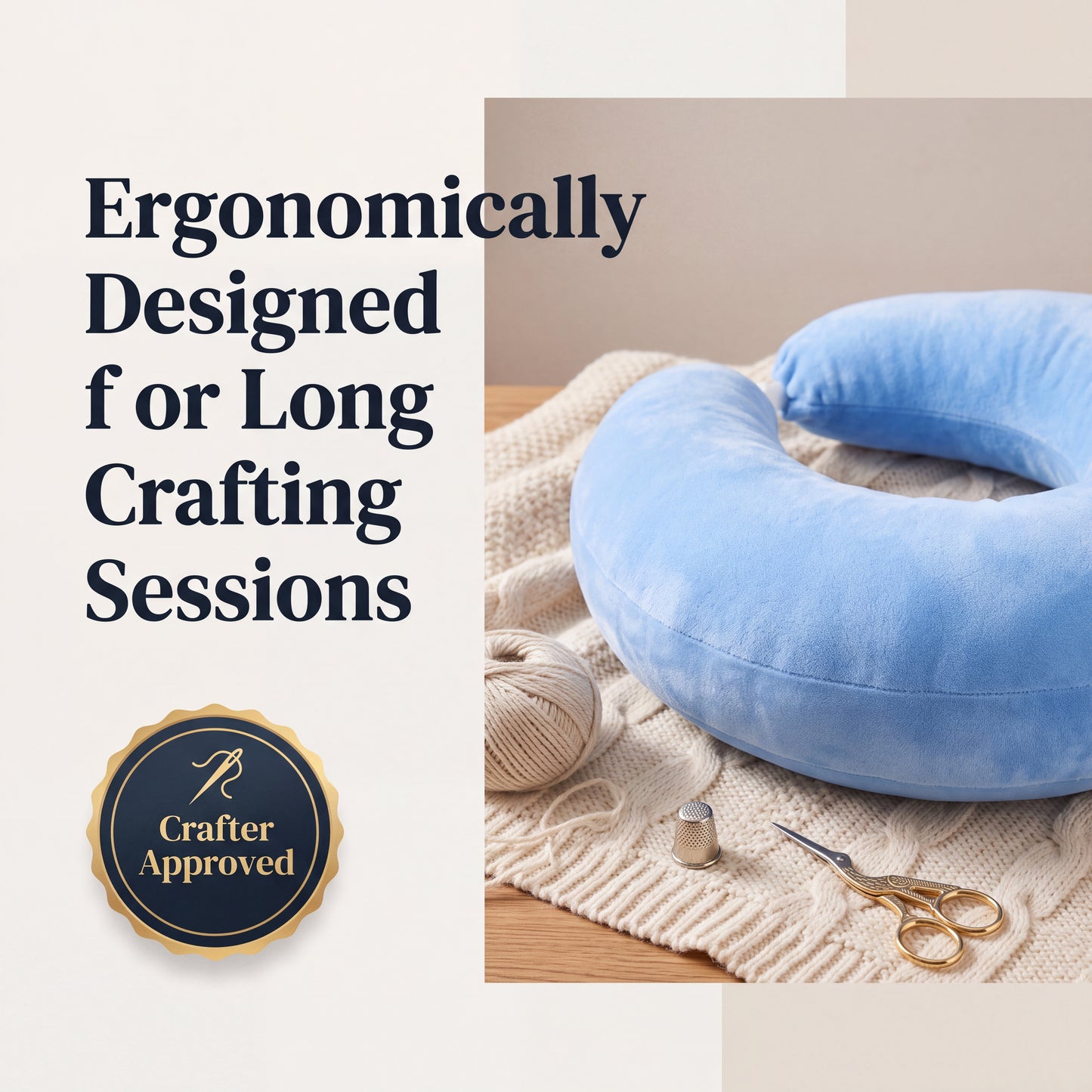 Timsmile™- Craft Support Pillow