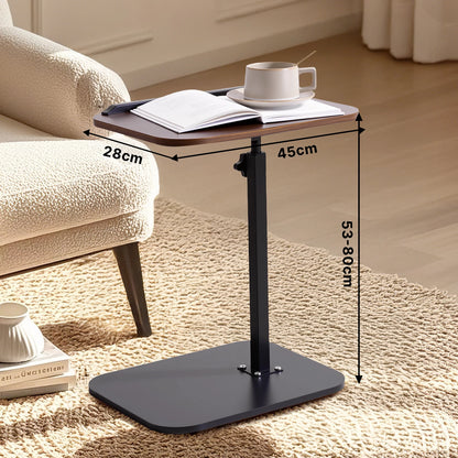 Modern 360° Swivel C-Shaped Side Table