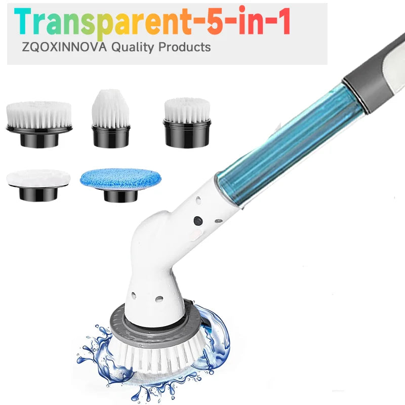 Electric Cordless Spin Scrubber