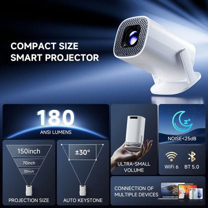 P30PRO Smart Mini Projector