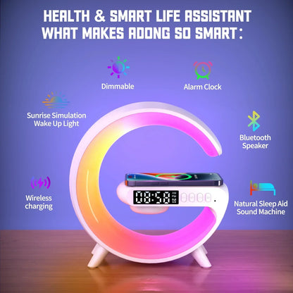 RGB Alarm Clock Charger