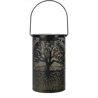 Solar Tree Shadow Lantern