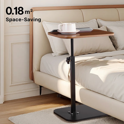 Modern 360° Swivel C-Shaped Side Table