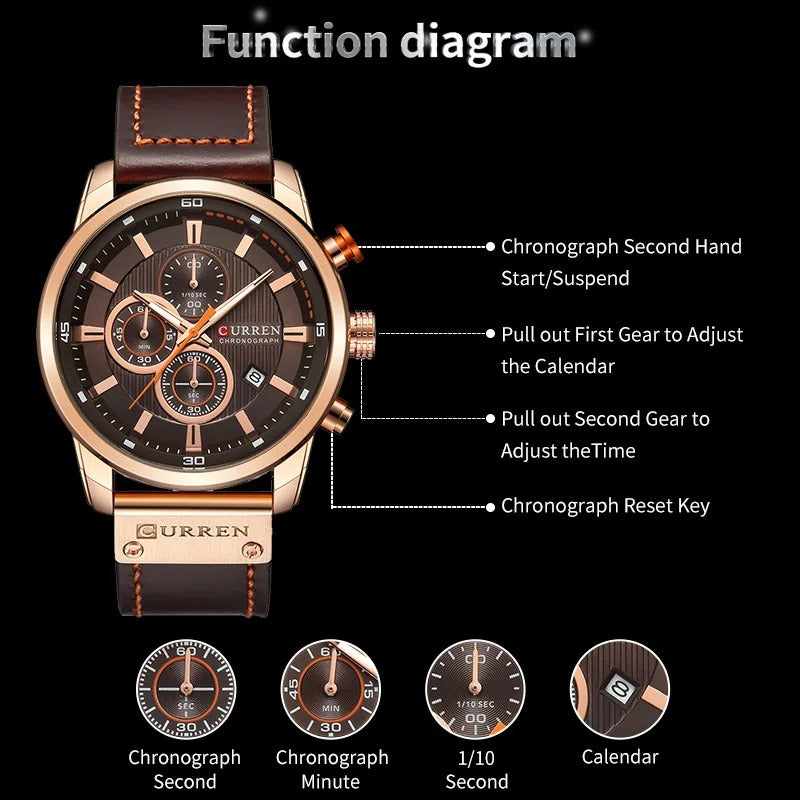 Veltrix™ - Men’s Chronograph Watch